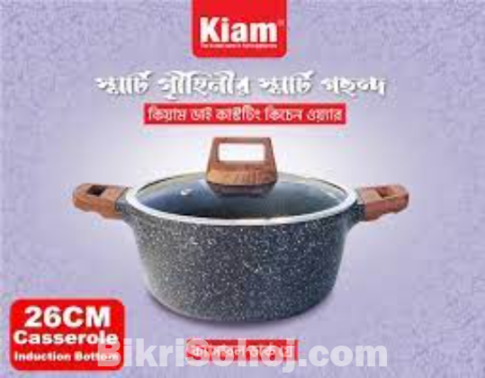 KIAM Die Casting Casserole 26CM